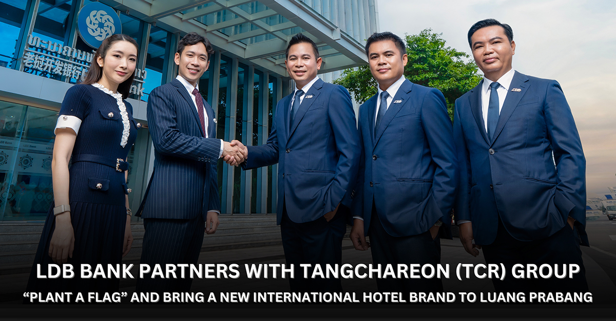 Lao Development Bank and TCR Group Back USD 12 Million Hotel Project in Luang Prabang